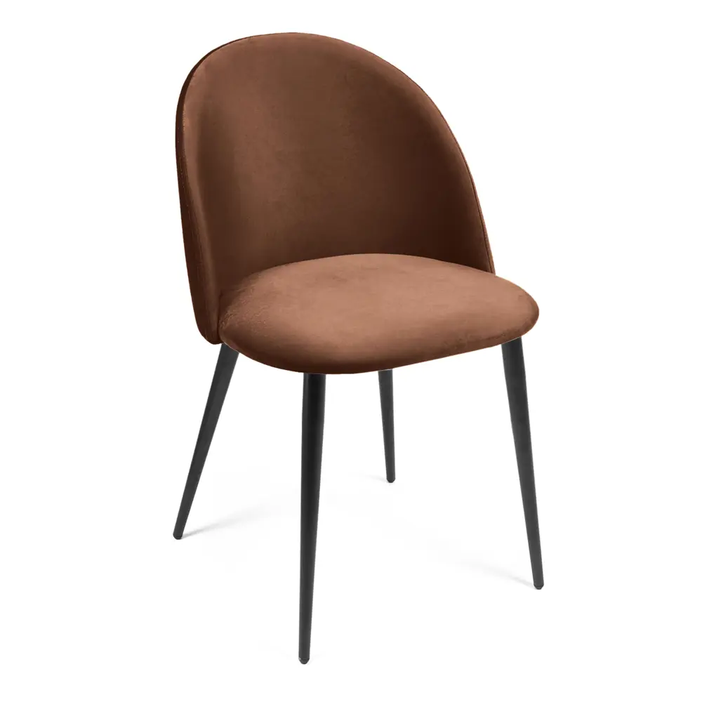 Фото Стул Tetchair 15348 80x51x56 см ткань цвет коричневый Фото Стул Tetchair 15348 80x51x56 см ткань цвет коричневый