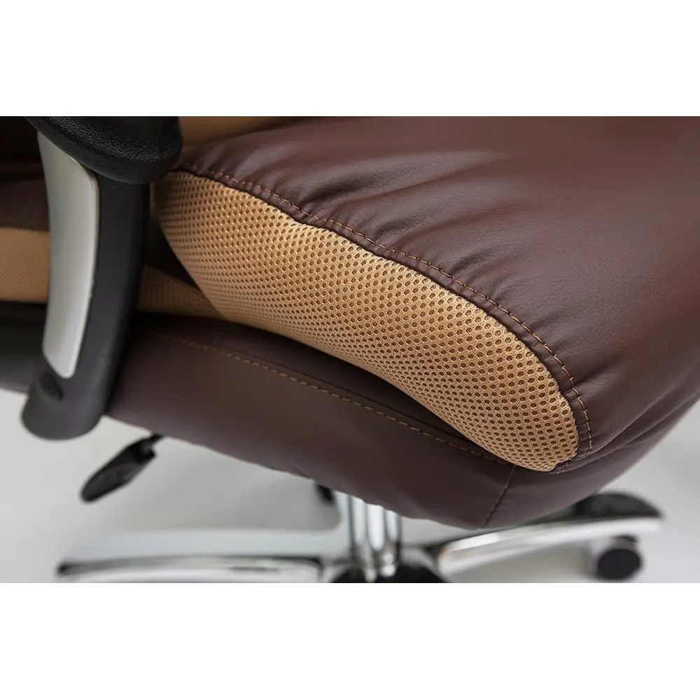 Фото 9 Кресло компьютерное Tetchair ткань цвет коричневый 12462 Фото 9 Кресло компьютерное Tetchair ткань цвет коричневый 12462