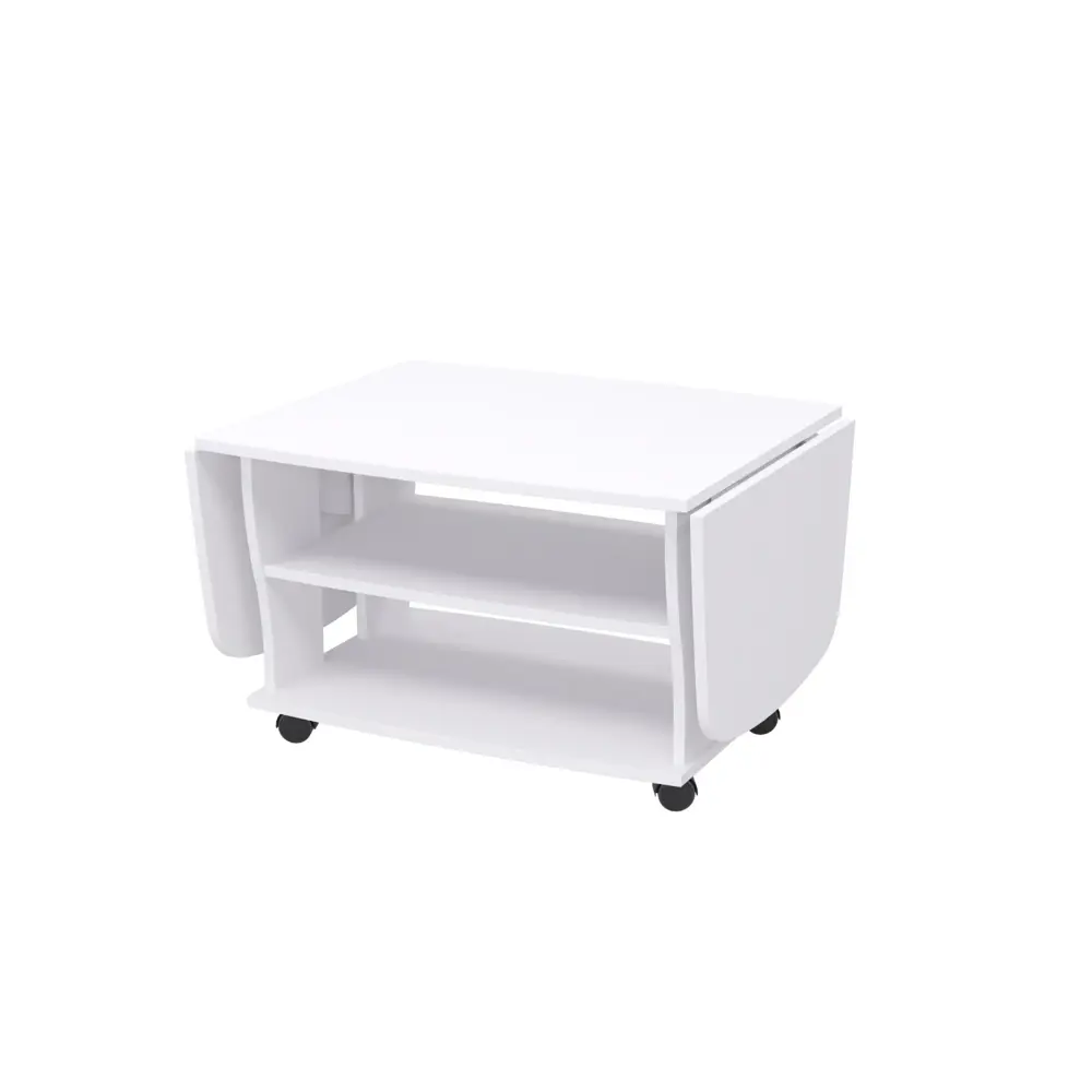 Фото 3 Стол журнальный 740/1380x660x460 Белый