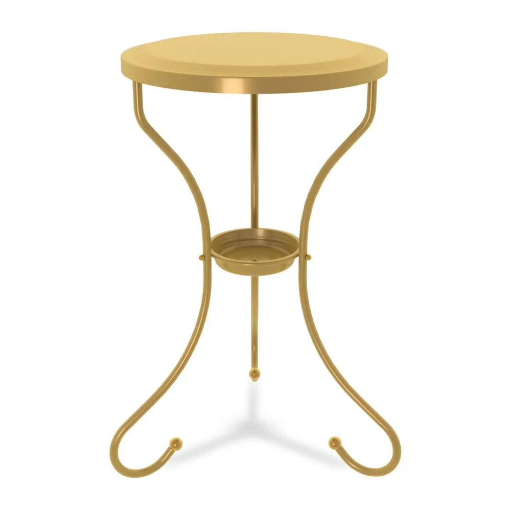 Фото Столик журнальный Sheffilton 470x470x600 золото Фото Столик журнальный Sheffilton 470x470x600 золото