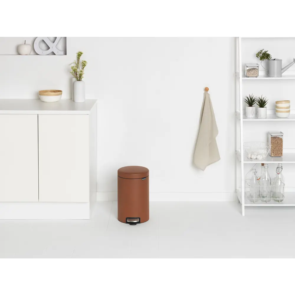 Фото 11 Ведро мусорное Brabantia NewIcon 304521 12л цвет коричневый Фото 11 Ведро мусорное Brabantia NewIcon 304521 12л цвет коричневый
