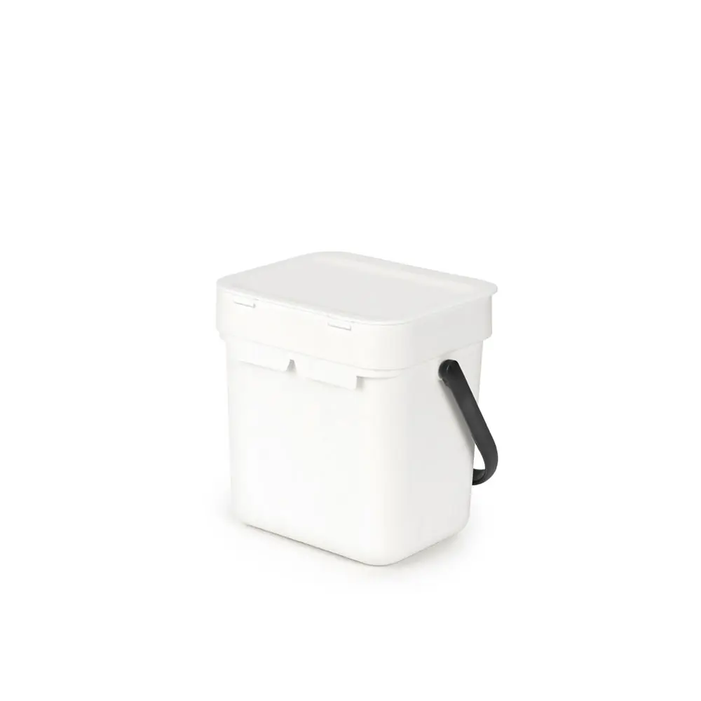 Фото Ведро мусорное Brabantia Sort & Go 209864 3л цвет белый Фото Ведро мусорное Brabantia Sort & Go 209864 3л цвет белый
