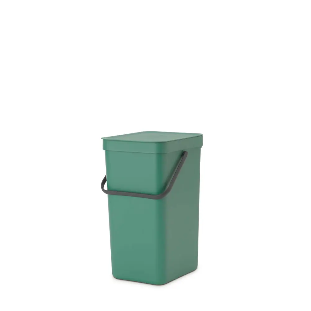 Фото Ведро мусорное Brabantia Sort & Go 129827 16л цвет темно-зеленый Фото Ведро мусорное Brabantia Sort & Go 129827 16л цвет темно-зеленый