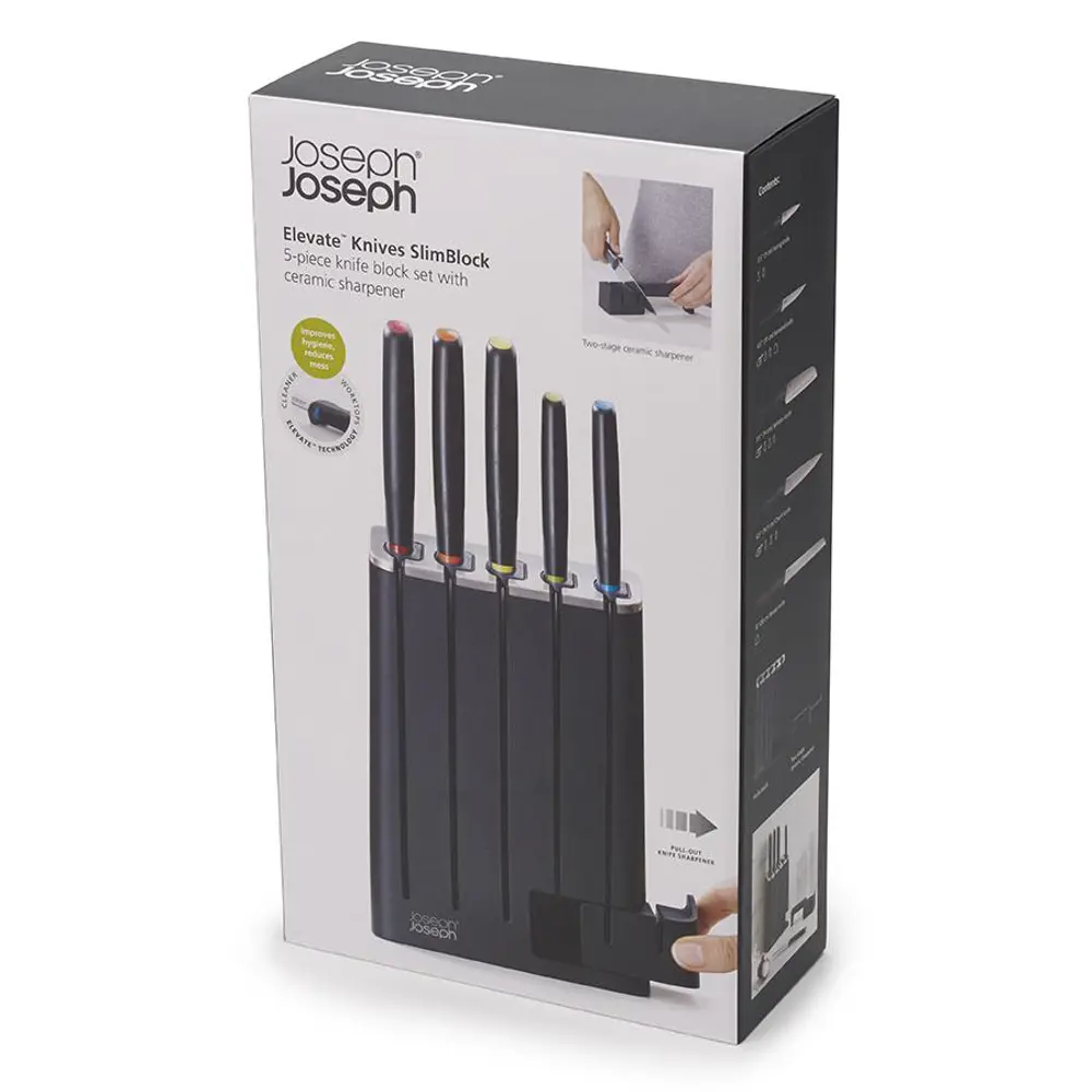 Фото 8 Набор ножей Joseph Joseph Elevate цвет черный 10537 Фото 8 Набор ножей Joseph Joseph Elevate цвет черный 10537