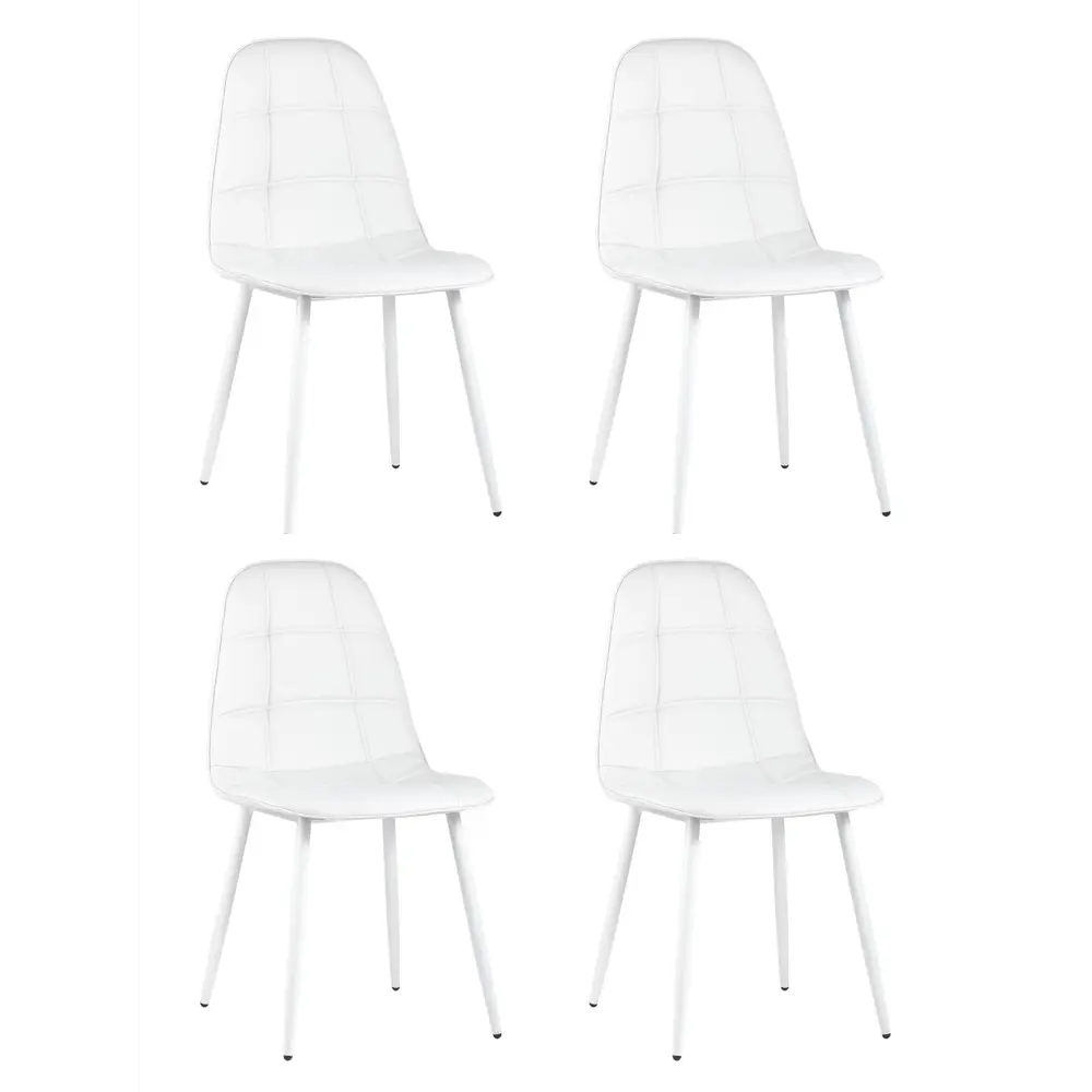 Фото Стул кухонный Стул груп AV 411-201-K3-02 (Box) Box 82.5х54х45 см экокожа цвет белый