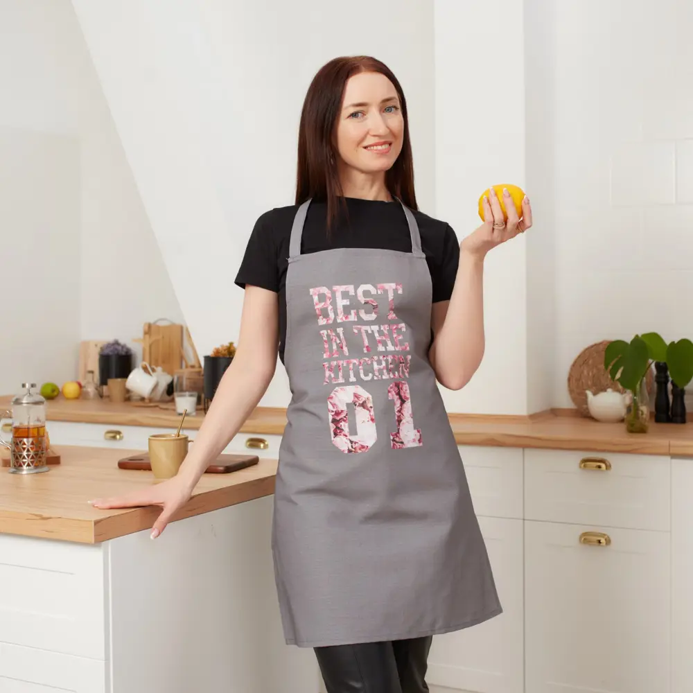 Фото 10 Фартук Этель Best in the kitchen 60x70 см 100% хлопок репс 210 г/м2 Фото 10 Фартук Этель Best in the kitchen 60x70 см 100% хлопок репс 210 г/м2