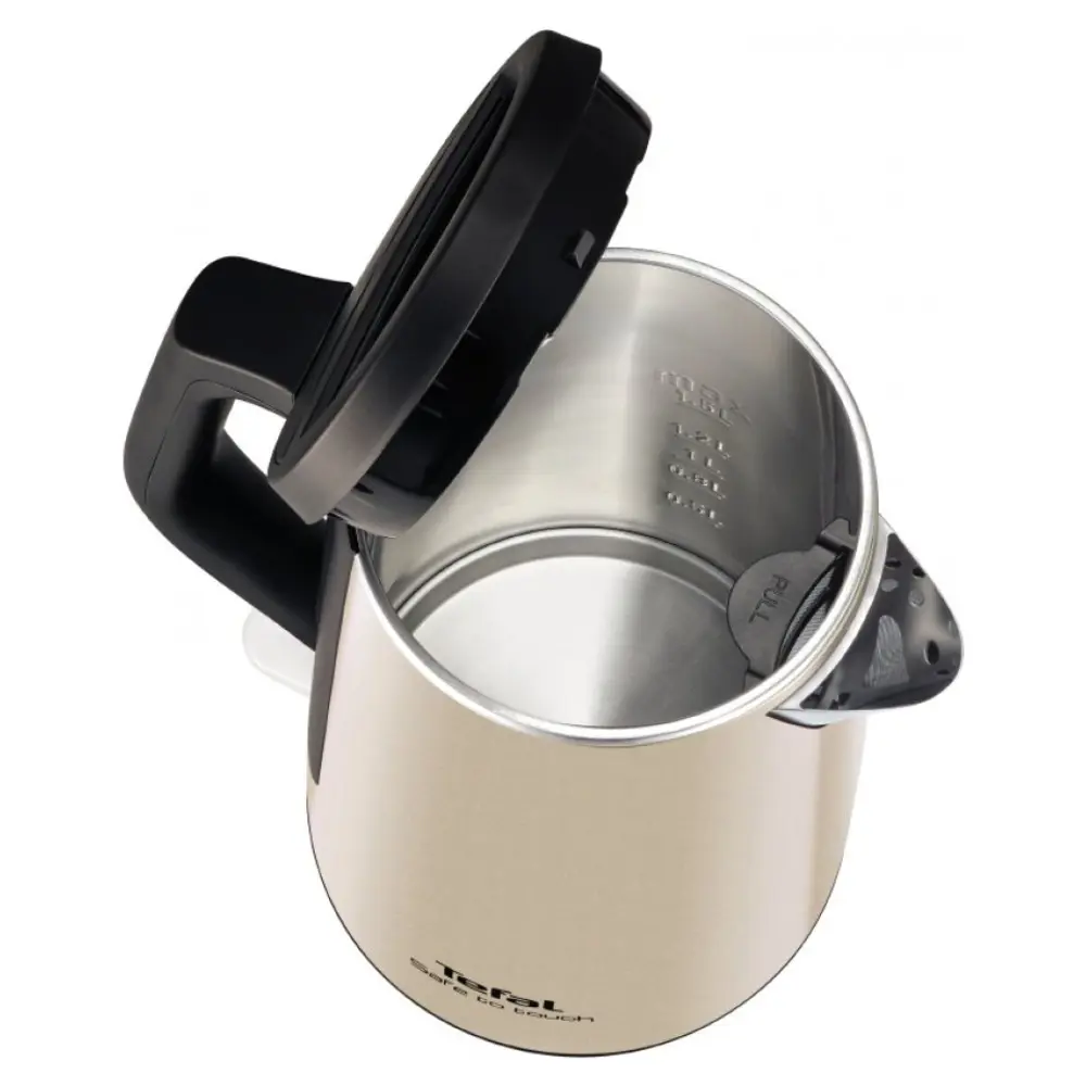 Фото 7 Электрический чайник Tefal 1.5 л нержавеющая сталь цвет бежевый KO371I30 Фото 7 Электрический чайник Tefal 1.5 л нержавеющая сталь цвет бежевый KO371I30