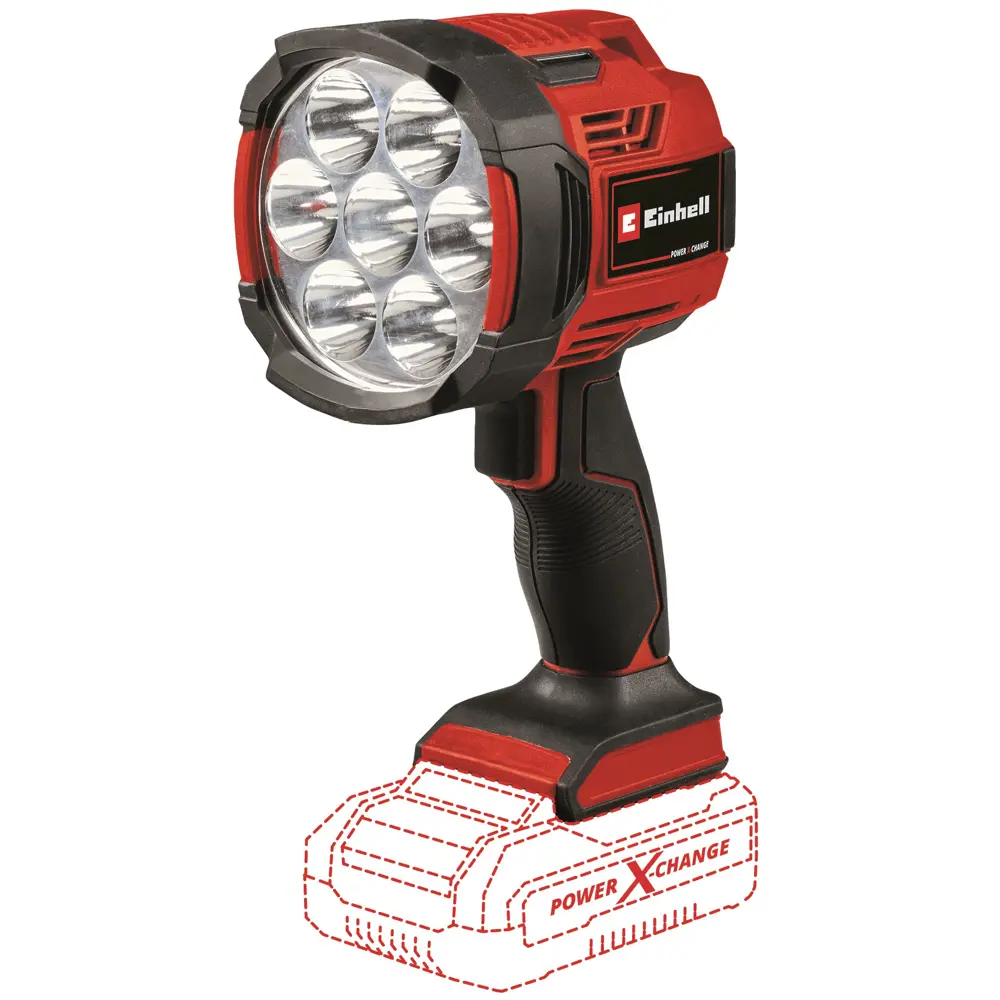 Фото Фонарь аккумуляторный Einhell PXC TE-CL 18/2500 LiAC-Solo Фото Фонарь аккумуляторный Einhell PXC TE-CL 18/2500 LiAC-Solo
