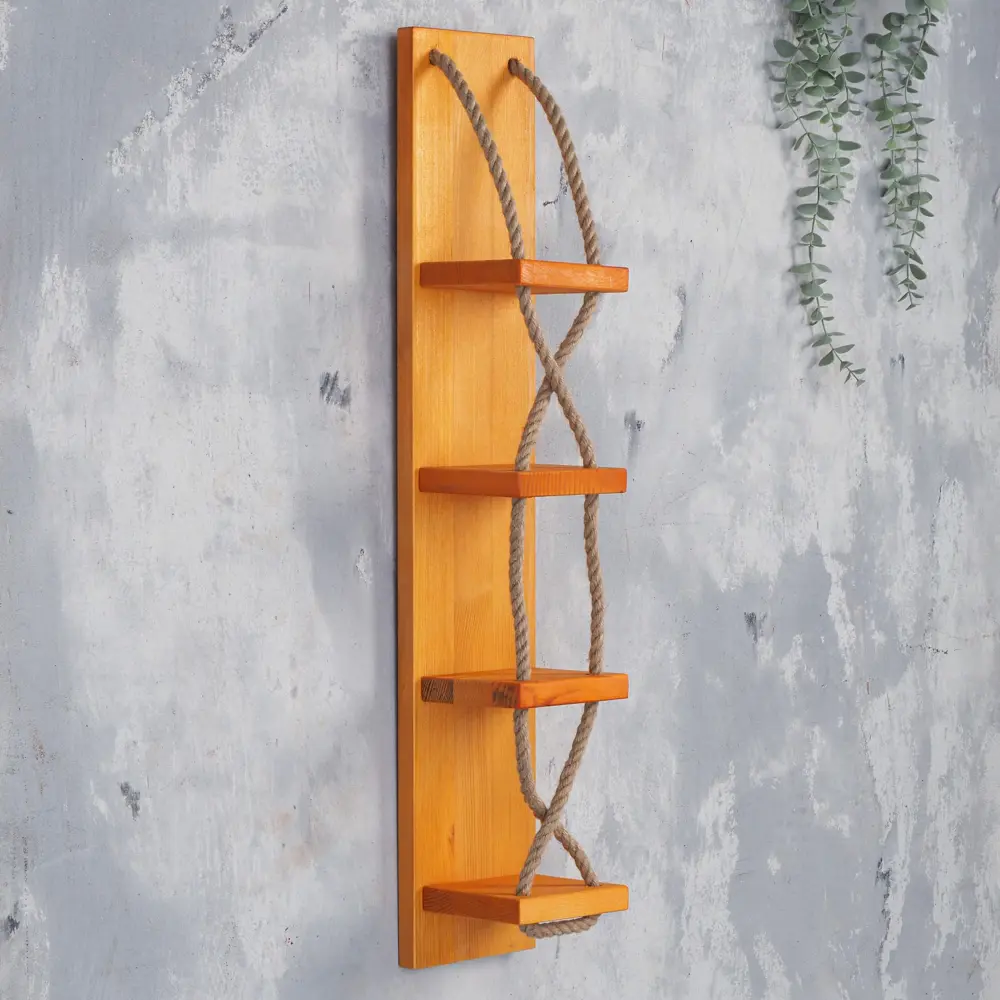 Фото 2 Полка Добропаровъ 13.5x13.5 см дерево бежевый 7390394