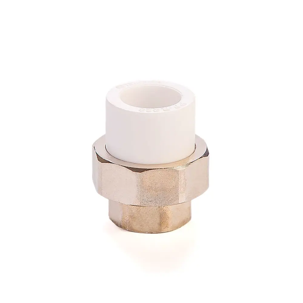 Фото Муфта разъемная Lammin ВР 25x1/2" полипропилен Фото Муфта разъемная Lammin ВР 25x1/2" полипропилен