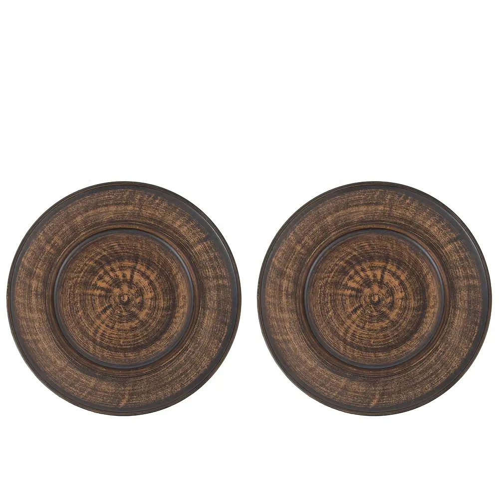 Фото Набор тарелок круглых Art House Терракота 19 см керамика цвет коричневый Фото Набор тарелок круглых Art House Терракота 19 см керамика цвет коричневый