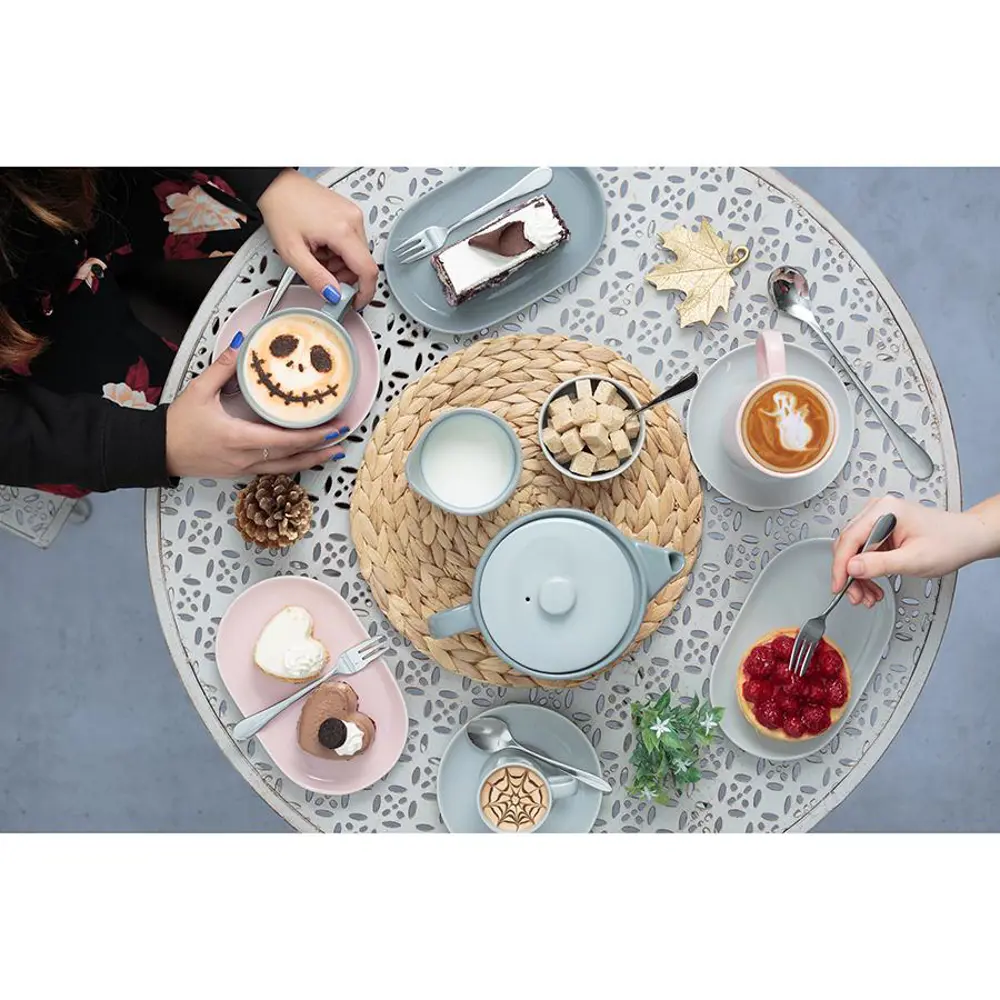 Фото 3 Блюдце круглое Typhoon Cafe Concept 14 см керамика цвет темно-серый Фото 3 Блюдце круглое Typhoon Cafe Concept 14 см керамика цвет темно-серый