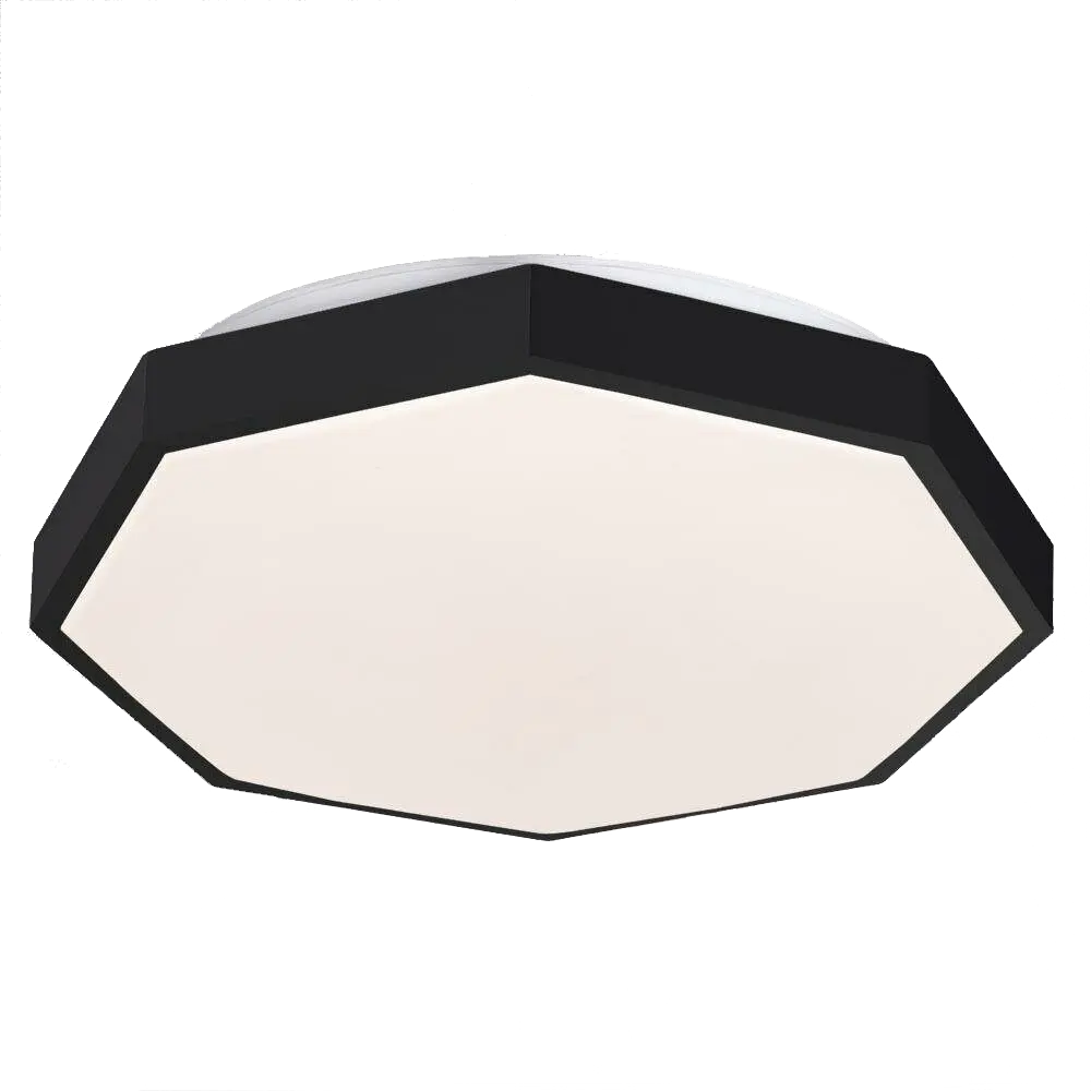 Фото 2 Люстра потолочная светодиодная Arte Lamp Kant 15 м² регулируемый белый свет цвет черный Фото 2 Люстра потолочная светодиодная Arte Lamp Kant 15 м² регулируемый белый свет цвет черный