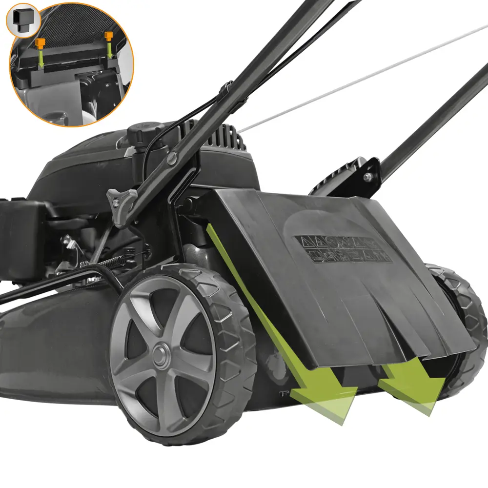 Фото 5 Газонокосилка бензиновая самоходная Carver LMG-2651DMS 3.5 л.с. 50.8 см Фото 5 Газонокосилка бензиновая самоходная Carver LMG-2651DMS 3.5 л.с. 50.8 см