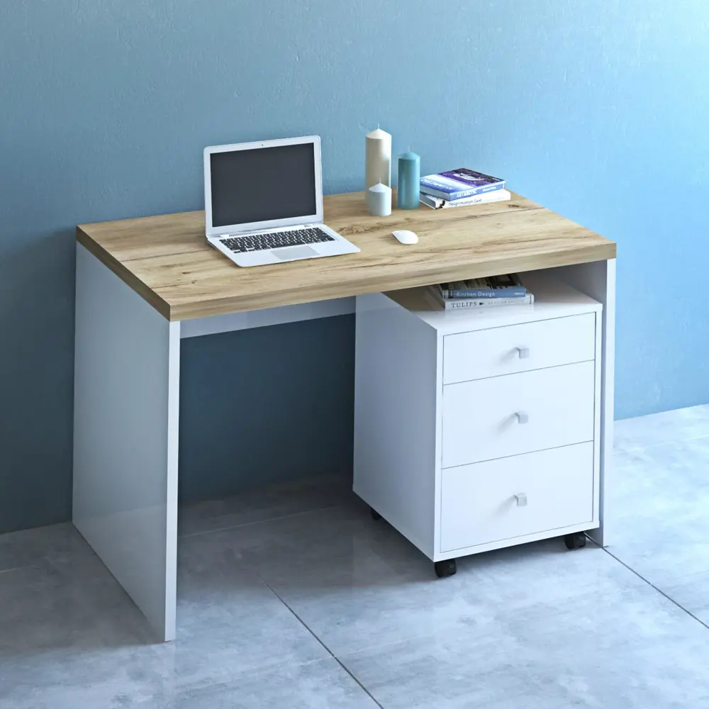 Фото 5 Стол Интердизайн 120x68x77 см ЛДСП цвет kraft