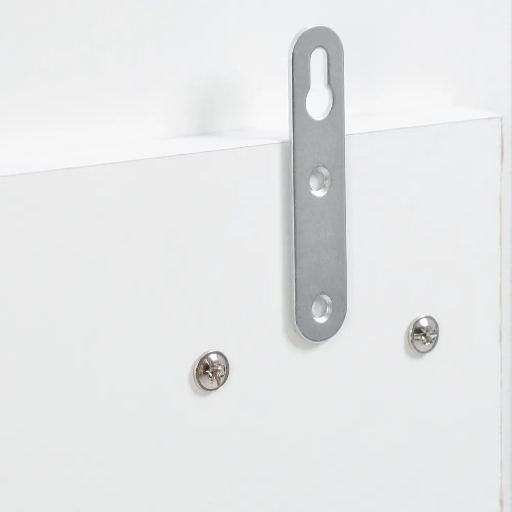 Фото 4 Вешалка для верхней одежды Клик мебель 32x115x5 см 3 крючка цвет белый