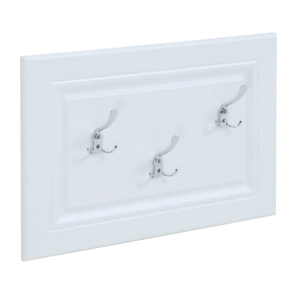 Фото Вешалка для верхней одежды Simaland 41x19x5 см 3 крючка Фото Вешалка для верхней одежды Simaland 41x19x5 см 3 крючка