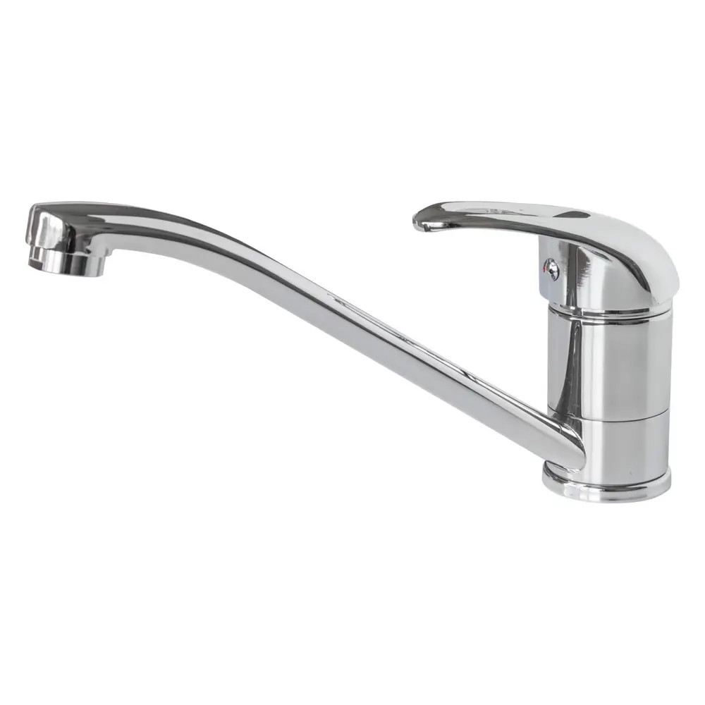 Фото Смеситель для кухни Frap F4203 латунь цвет сталь