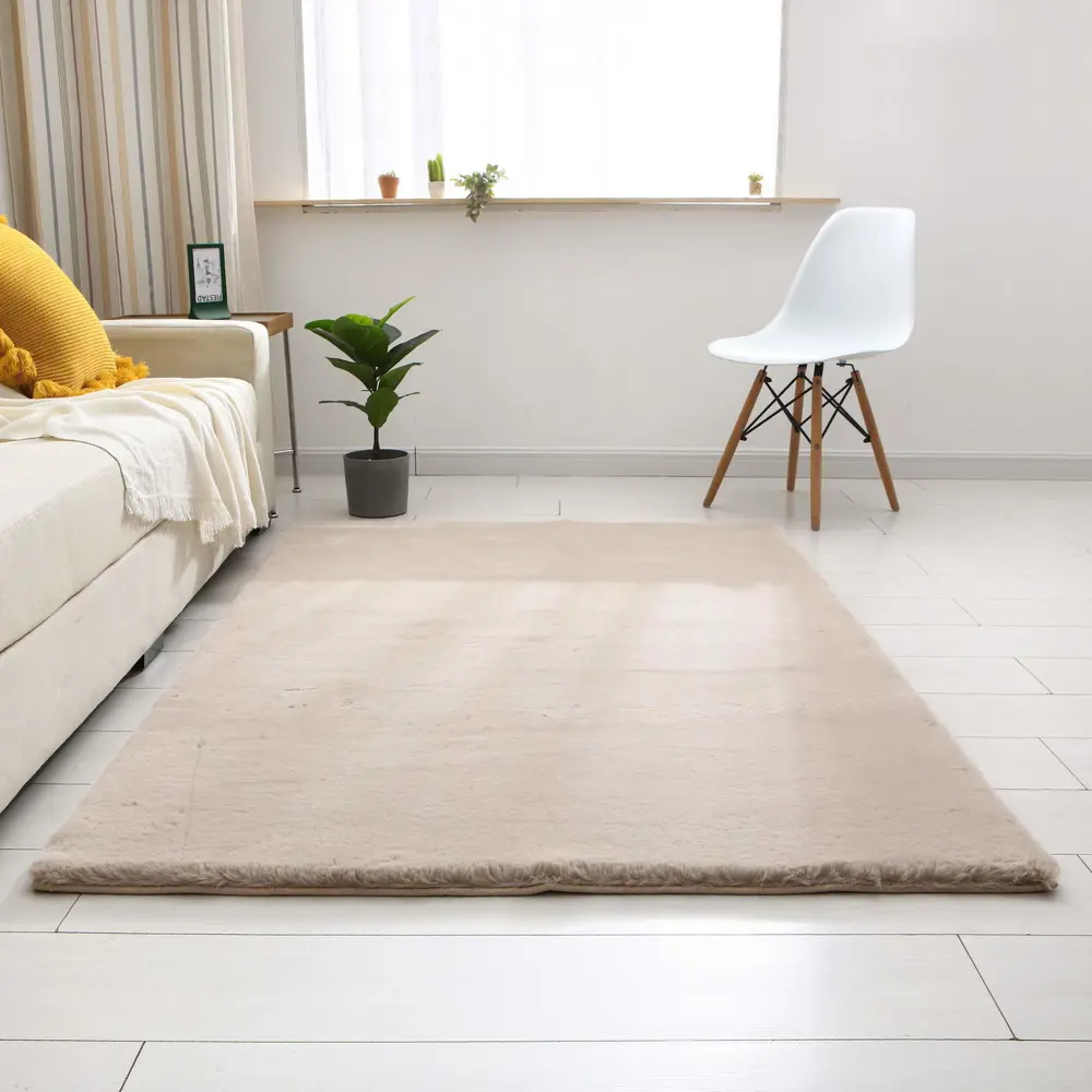 Фото Набор ковриков Sofi De MarkO Camilla 60x100 и 50x70 см цвет светло-бежевый Фото Набор ковриков Sofi De MarkO Camilla 60x100 и 50x70 см цвет светло-бежевый