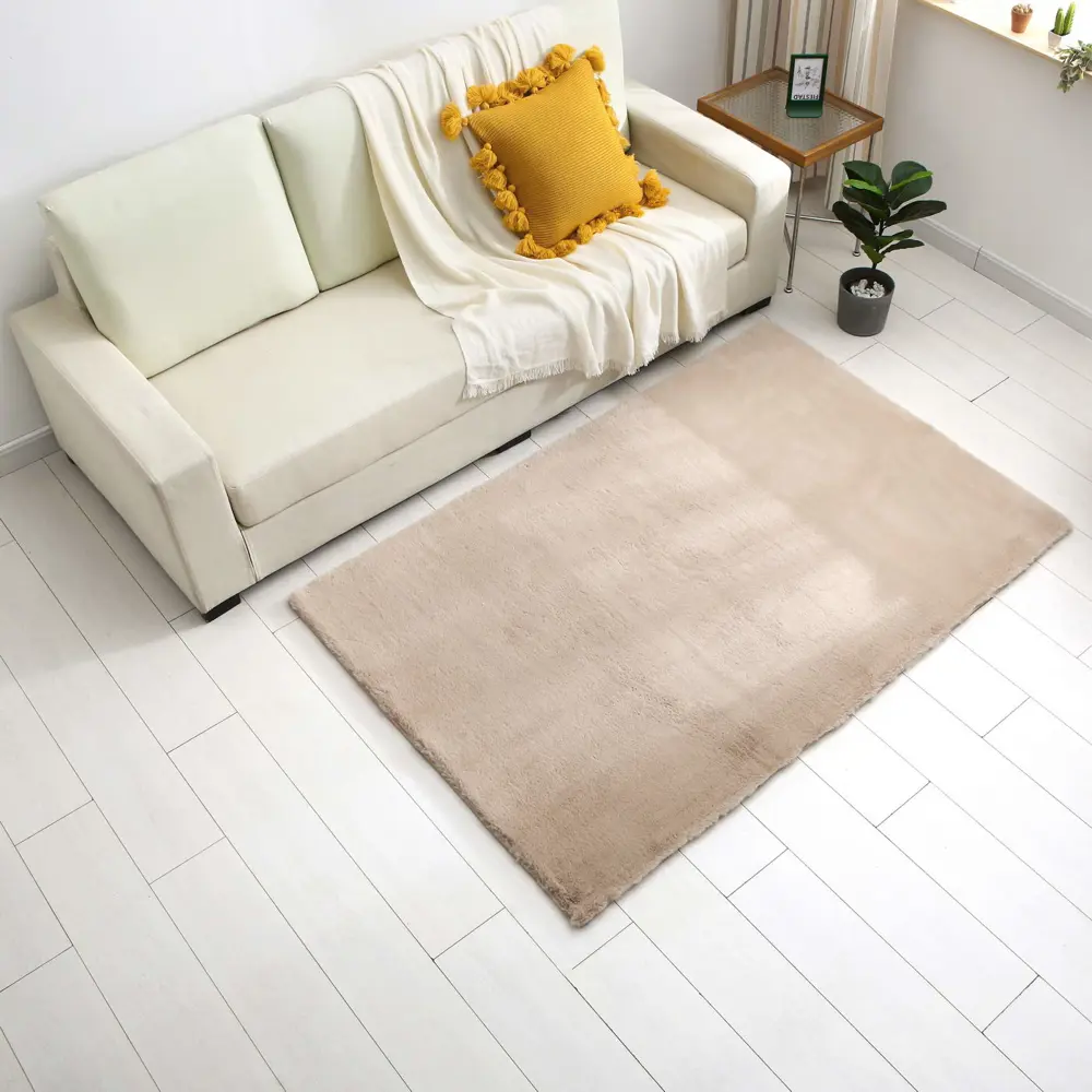 Фото 2 Набор ковриков Sofi De MarkO Camilla 60x100 и 50x70 см цвет светло-бежевый Фото 2 Набор ковриков Sofi De MarkO Camilla 60x100 и 50x70 см цвет светло-бежевый