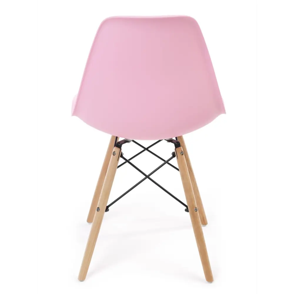 Фото 4 Кухонный стул Экспресс Офис DSL 110 Wood 45x81x54 см бук цвет розовый