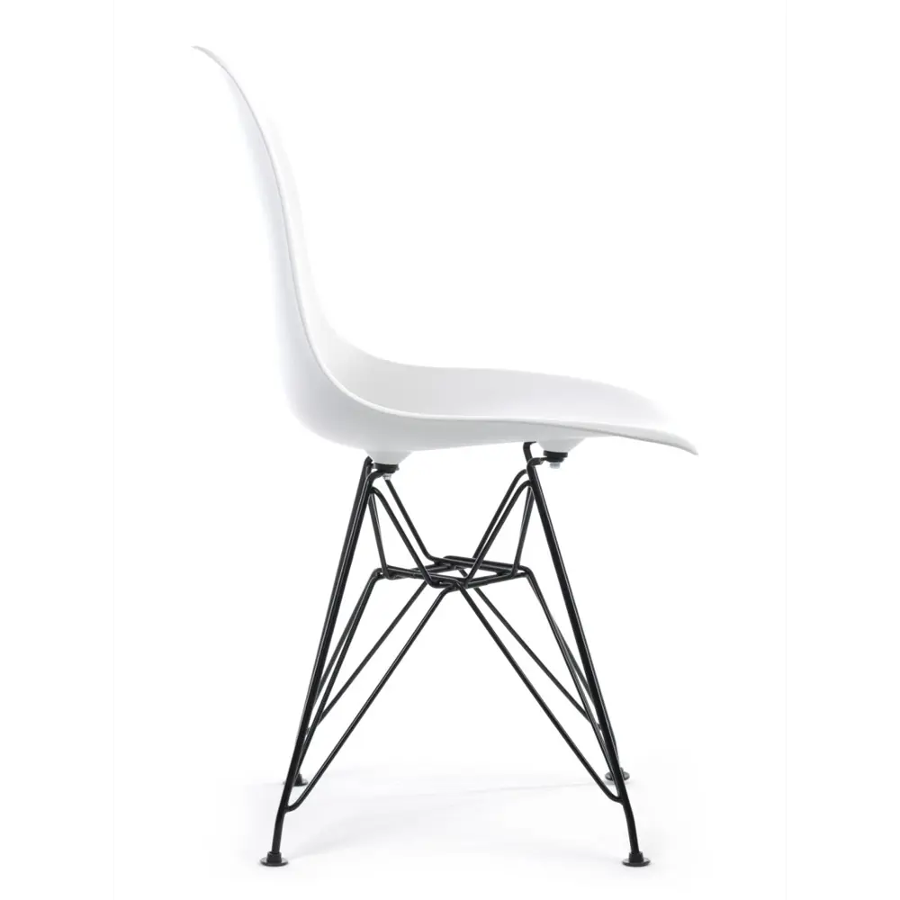 Фото 3 Кухонный стул Экспресс Офис DSL 110 Black 54x81x45 см пластик цвет белый Фото 3 Кухонный стул Экспресс Офис DSL 110 Black 54x81x45 см пластик цвет белый