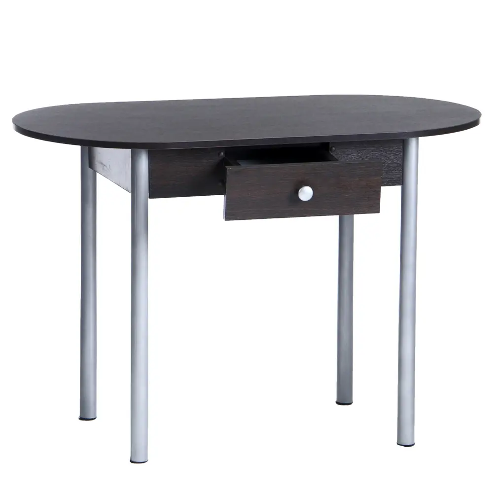 Фото 2 Кухонный стол Форпост 4863418 100x75 см ЛДСП цвет венге