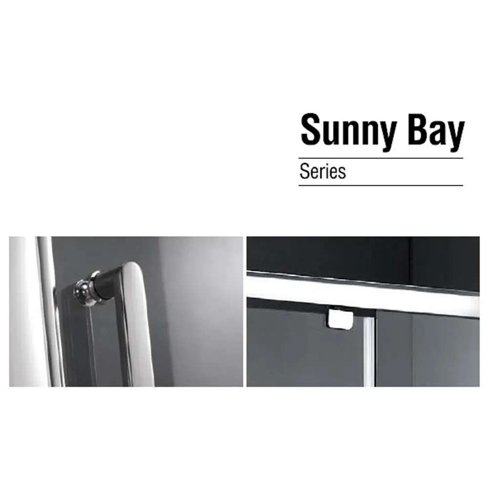 Фото 3 Душевая ширма GEMY Sunny Bay S28081 1/4 круга 100х100см Фото 3 Душевая ширма GEMY Sunny Bay S28081 1/4 круга 100х100см