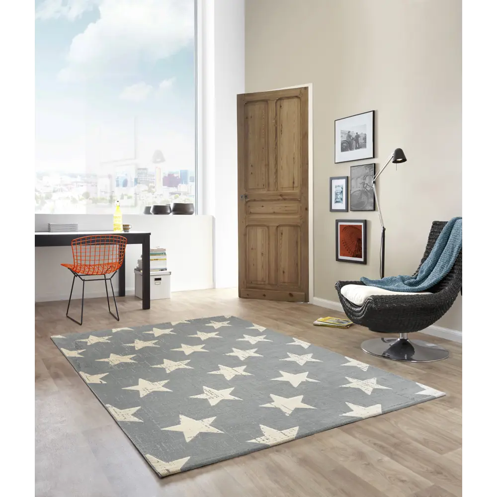 Фото 2 Ковер полипропилен Balta Rugs Canvas 18209/071 80x150 см цвет серый Фото 2 Ковер полипропилен Balta Rugs Canvas 18209/071 80x150 см цвет серый
