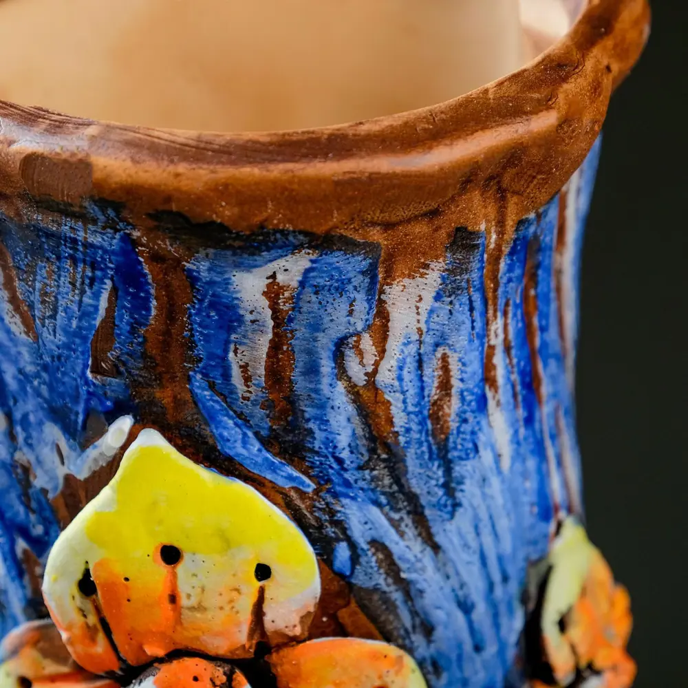 Фото 3 Горшок цветочный 5538125 Take it easy 10 см 0.45 л керамика разноцветный Фото 3 Горшок цветочный 5538125 Take it easy 10 см 0.45 л керамика разноцветный