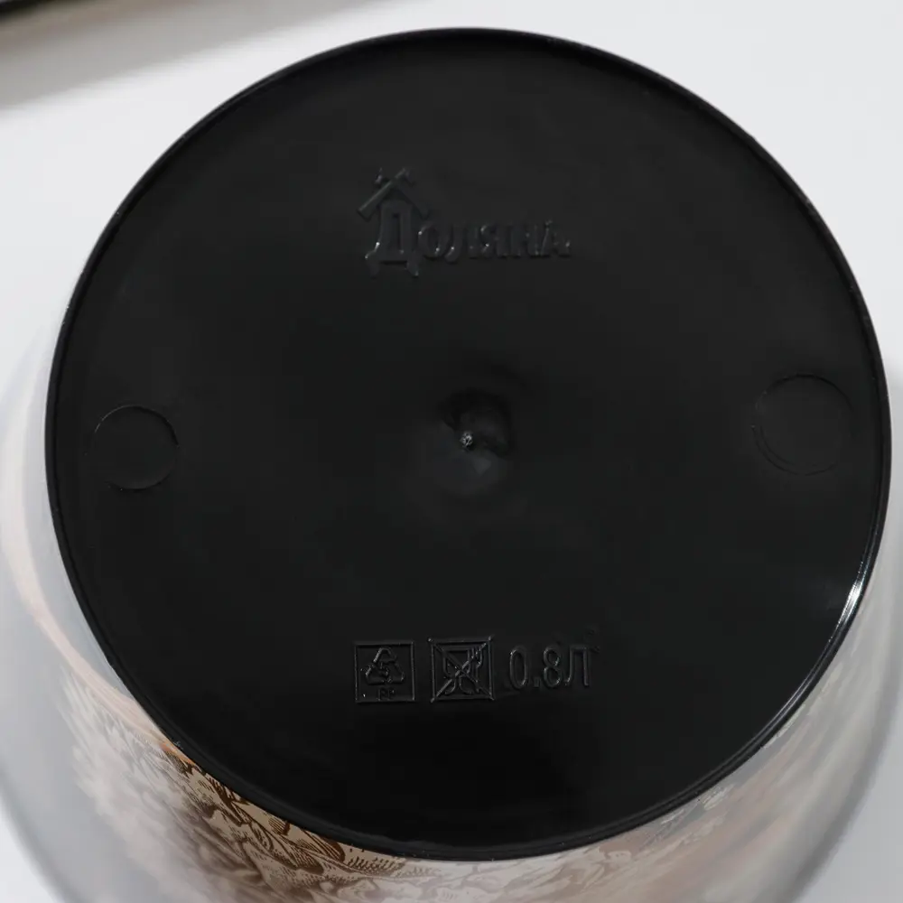 Фото 5 Горшок цветочный 7306171 Доляна 12 см 0.8 л пластик разноцветный Фото 5 Горшок цветочный 7306171 Доляна 12 см 0.8 л пластик разноцветный