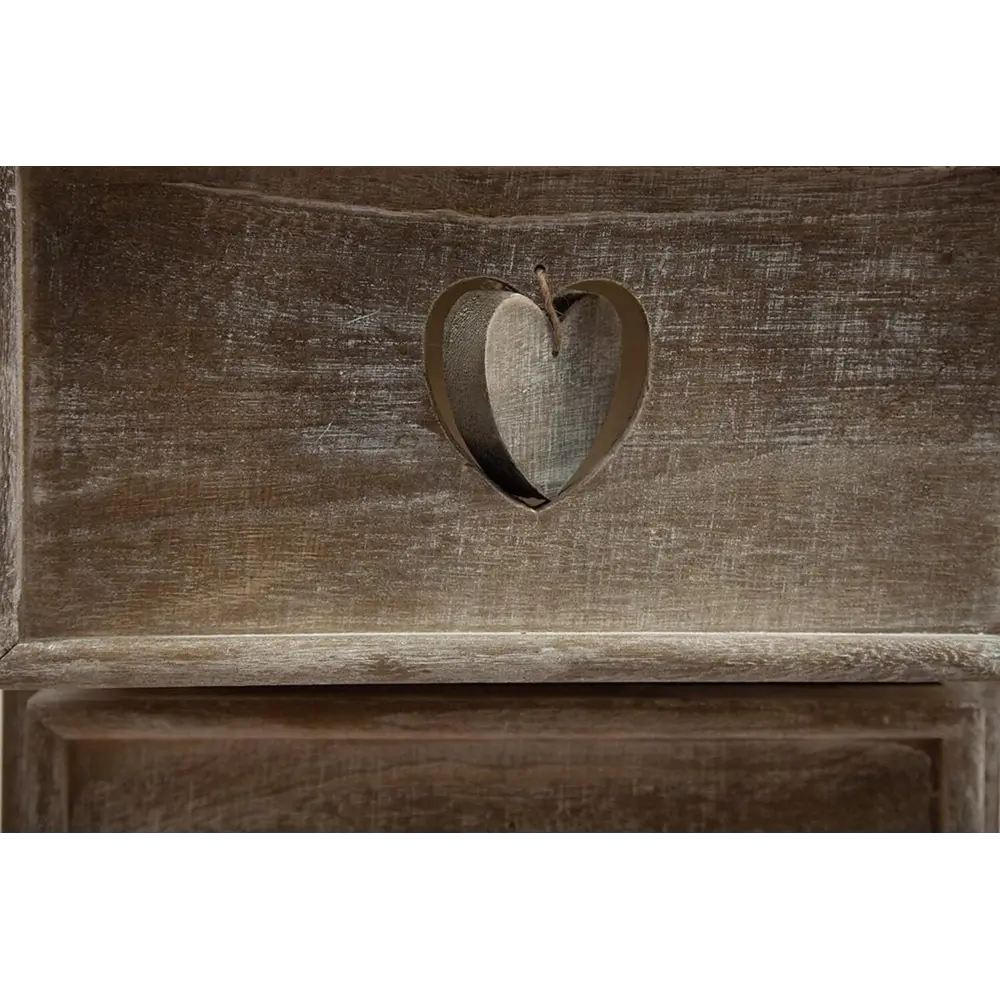 Фото 3 Тумба напольная Tetchair 40x96x30 6 ящиков дерево цвет коричневый