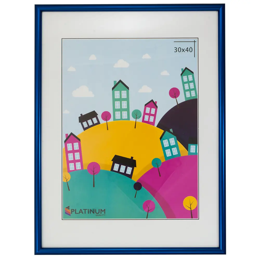 Фото Рамка Platinum Палитра PBM30x40, 30x40 см, пластик, цвет металлик Фото Рамка Platinum Палитра PBM30x40, 30x40 см, пластик, цвет металлик