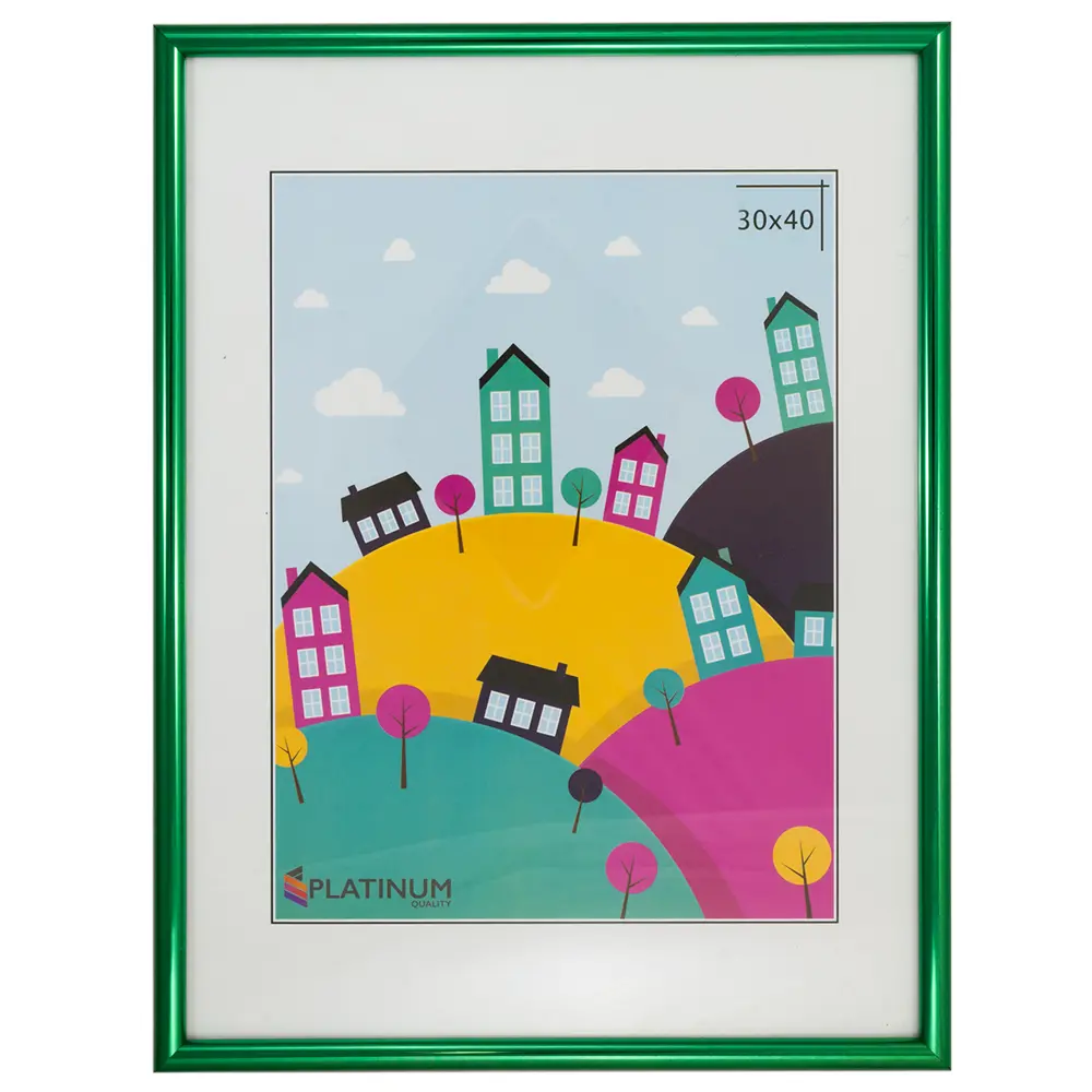 Фото Рамка Platinum Палитра PGM30x40, 30x40 см, пластик, цвет металлик Фото Рамка Platinum Палитра PGM30x40, 30x40 см, пластик, цвет металлик