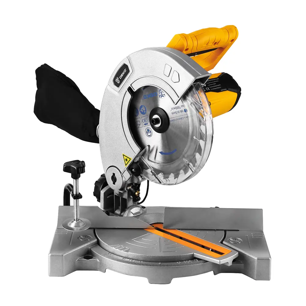 Фото Пила торцовочная Deko DKMS1600-210 Laser, 1600 Вт, 210 мм Фото Пила торцовочная Deko DKMS1600-210 Laser, 1600 Вт, 210 мм