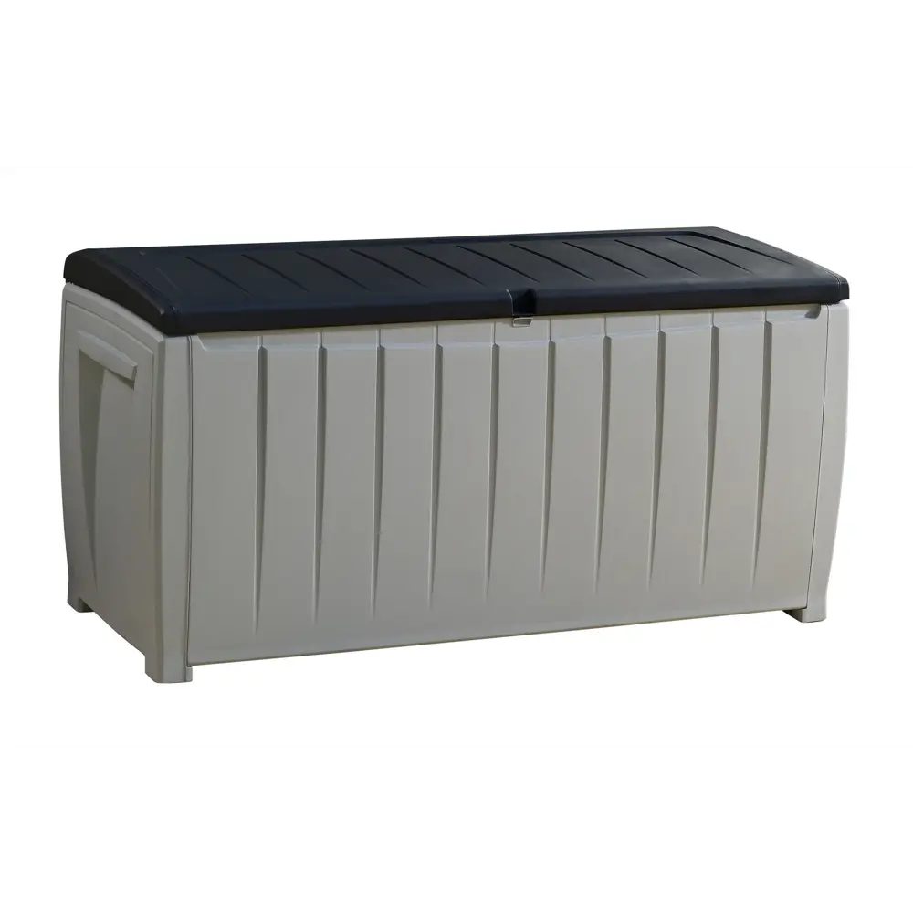 Фото Ящик садовый Keter Novel desk box 124x55x62.5 см v340 л полипропилен серый