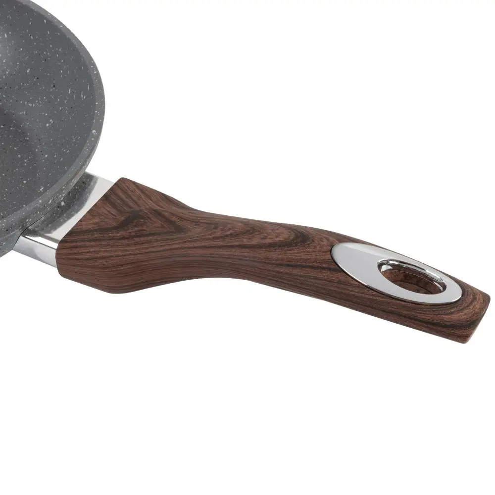 Фото 4 Сковорода Endever Stone-228 28 см алюминий нет без крышки цвет серый Фото 4 Сковорода Endever Stone-228 28 см алюминий нет без крышки цвет серый