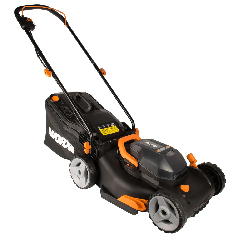 Фото 2 Газонокосилка аккумуляторная Worx Wg743e.9 40 В 40 см АКБ и ЗУ не в комплекте Фото 2 Газонокосилка аккумуляторная Worx Wg743e.9 40 В 40 см АКБ и ЗУ не в комплекте