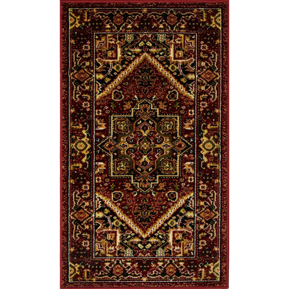 Фото Ковер полипропилен Fortune L035 200x300 см цвет красный Фото Ковер полипропилен Fortune L035 200x300 см цвет красный