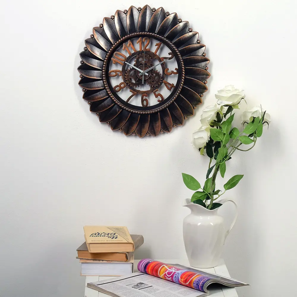 Фото 2 Часы настенные Simaland Интерьер "Шестеренки" d=40 см Фото 2 Часы настенные Simaland Интерьер "Шестеренки" d=40 см