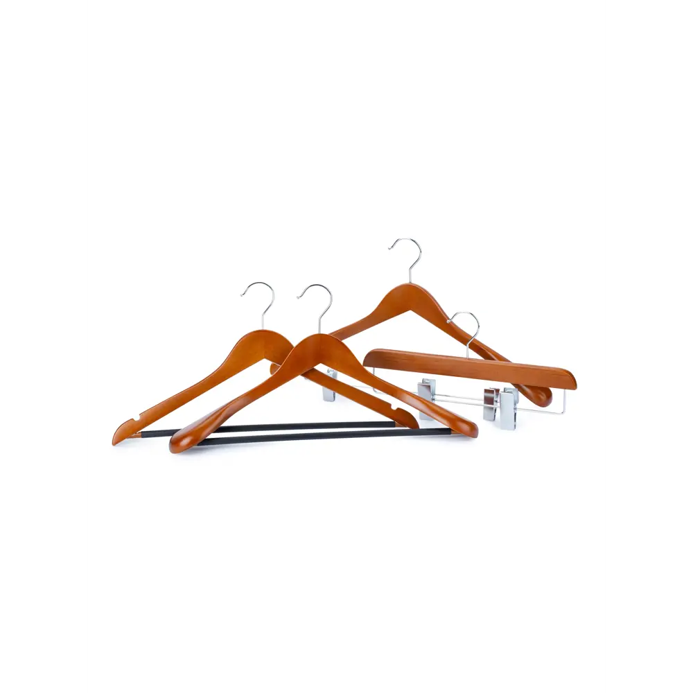Фото 3 Вешалка для одежды Attribute hanger 1.1x22.5 см цвет дерево