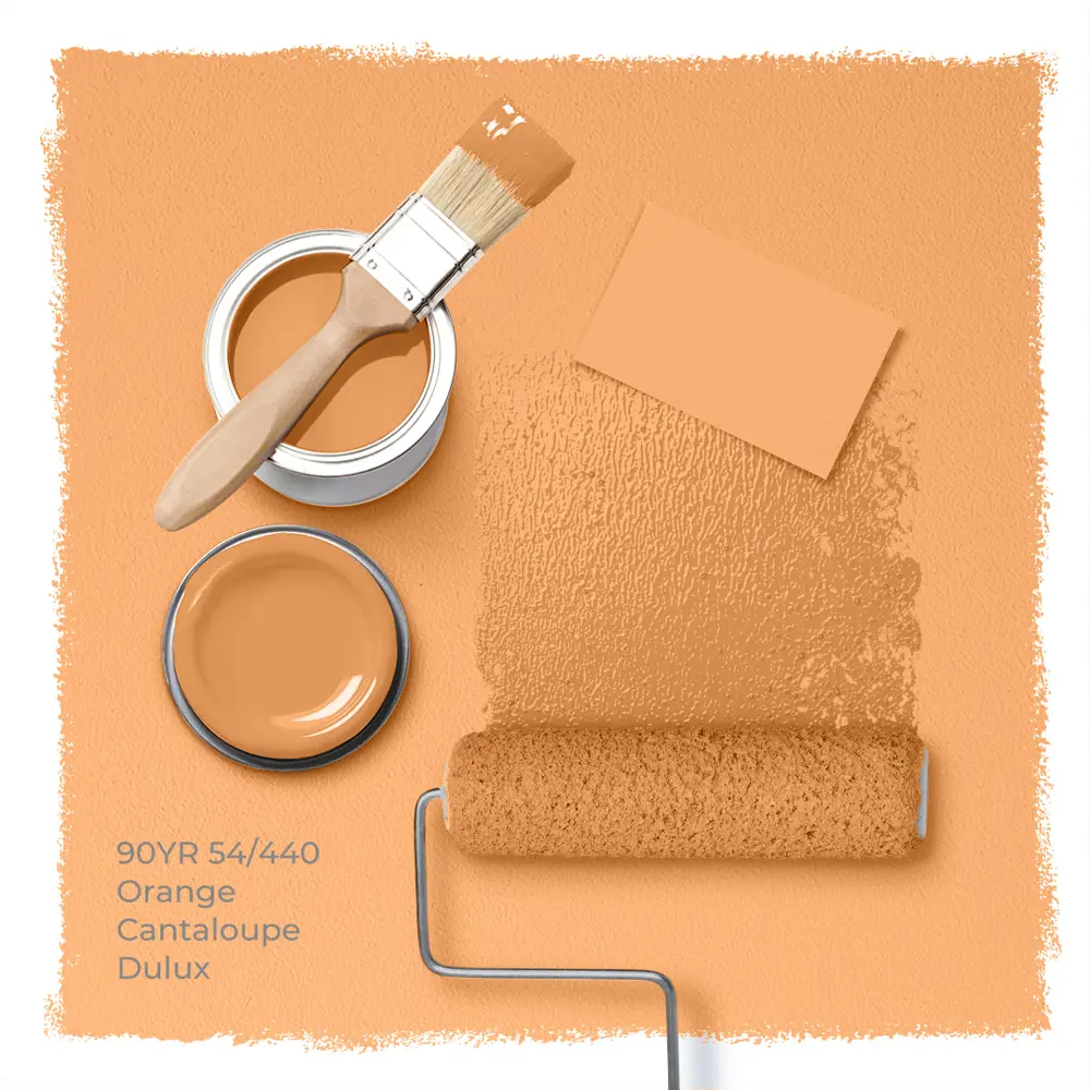 Фото 4 Тестер краски для стен Dulux 90YR 54/440 Orange Cantaloupe 30 мл Фото 4 Тестер краски для стен Dulux 90YR 54/440 Orange Cantaloupe 30 мл