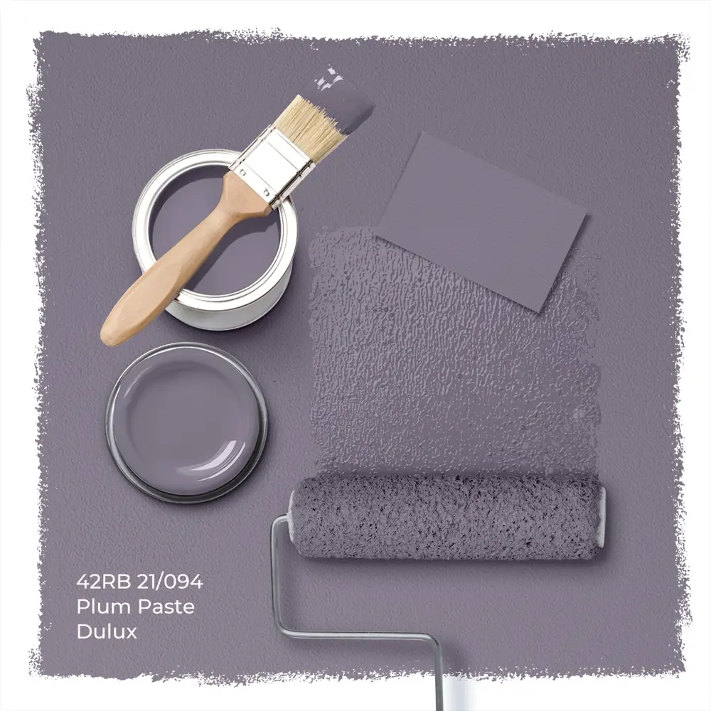 Фото 4 Тестер краски для стен Dulux 42RB 21/094 Plum Paste 30 мл Фото 4 Тестер краски для стен Dulux 42RB 21/094 Plum Paste 30 мл