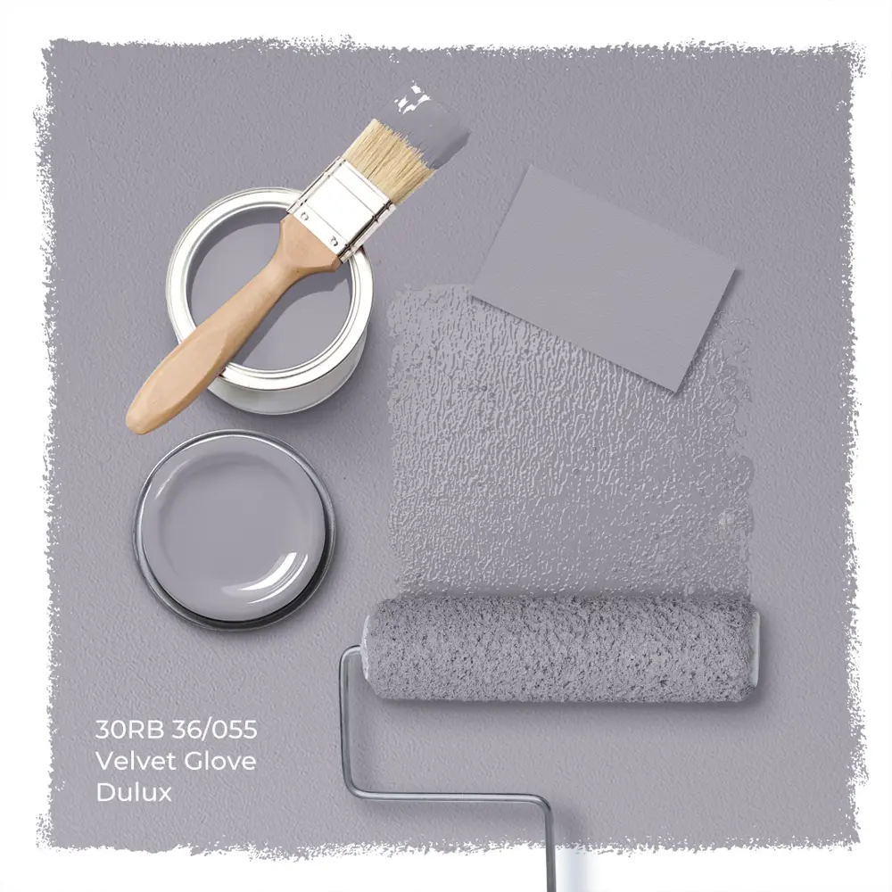 Фото 4 Тестер краски для стен Dulux 30RB 36/055 Velvet Glove 30 мл Фото 4 Тестер краски для стен Dulux 30RB 36/055 Velvet Glove 30 мл