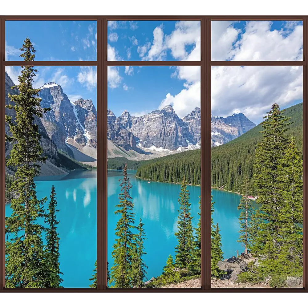 Фото Фотообои Urban Style «Панорамное окно» флизелиновые 300x270 см UST3181 Фото Фотообои Urban Style «Панорамное окно» флизелиновые 300x270 см UST3181