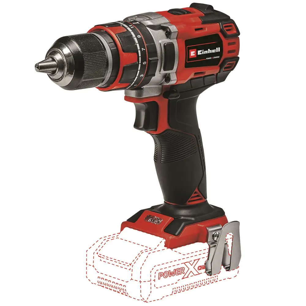 Фото Дрель-шуруповерт аккумуляторная ударная бесщеточная Einhell PXC TE-CD 18/50 Li-i BL-Solo 4513942, 18 В Li-Ion без Акб и Зу Фото Дрель-шуруповерт аккумуляторная ударная бесщеточная Einhell PXC TE-CD 18/50 Li-i BL-Solo 4513942, 18 В Li-Ion без Акб и Зу