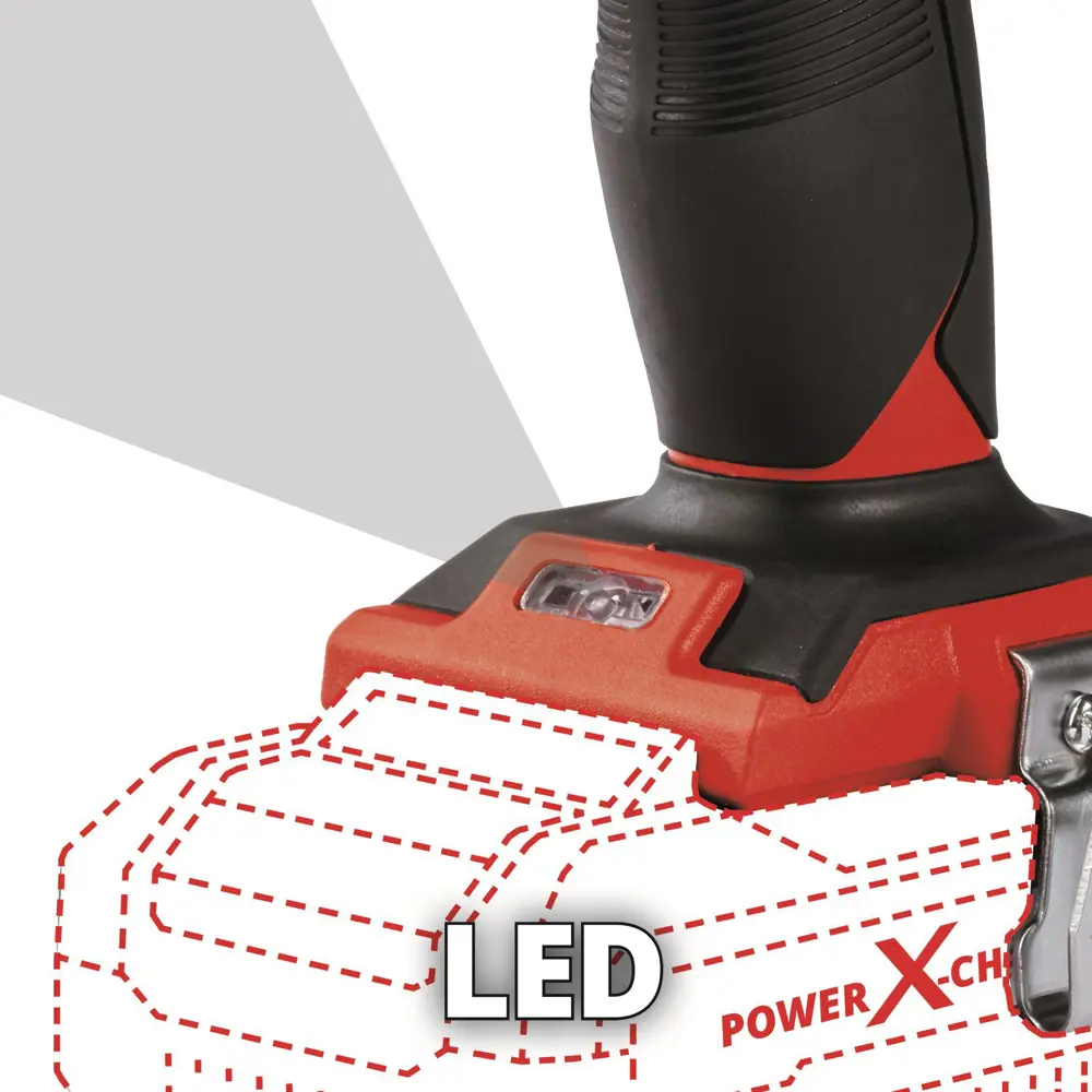 Фото 3 Дрель-шуруповерт аккумуляторная ударная Einhell PXC TE-CD 18/48 Li-i-Solo 4513926, 18 В Li-Ion без Акб и Зу Фото 3 Дрель-шуруповерт аккумуляторная ударная Einhell PXC TE-CD 18/48 Li-i-Solo 4513926, 18 В Li-Ion без Акб и Зу