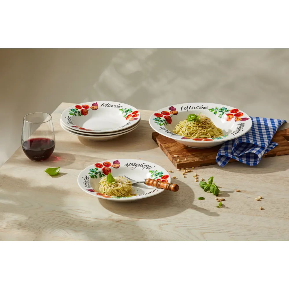 Фото 3 Набор посуды Casa domani CD494-LF0012 5 предметов 4 персон фарфор цвет мультиколор Фото 3 Набор посуды Casa domani CD494-LF0012 5 предметов 4 персон фарфор цвет мультиколор