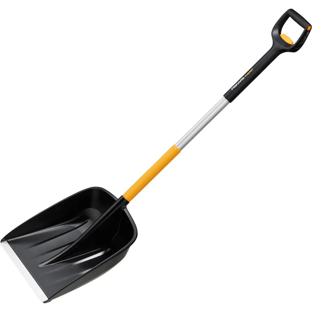 Фото Лопата для уборки снега Fiskars X-series 35x120 см пластик с черенком Фото Лопата для уборки снега Fiskars X-series 35x120 см пластик с черенком