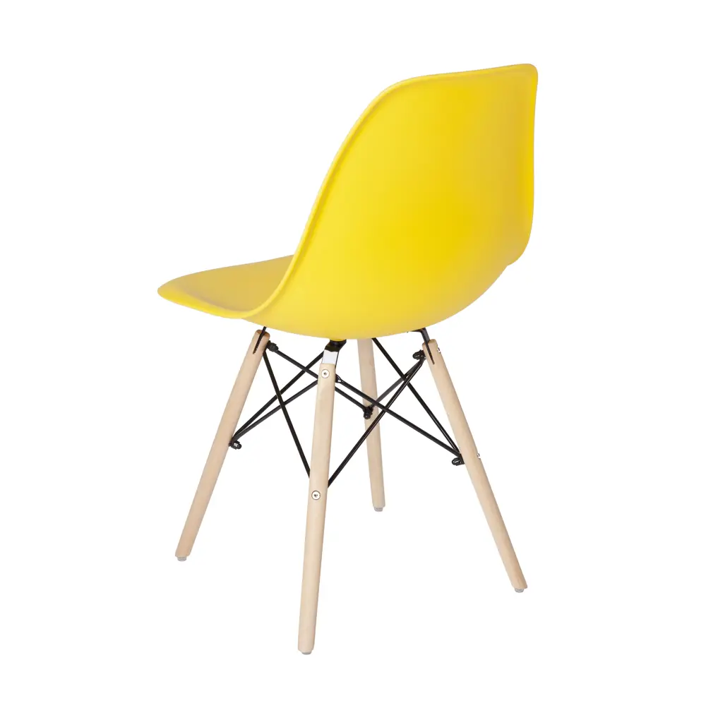 Фото 2 Стул Redblack Eames 622 YELLOW 11 пластик цвет жёлтый
